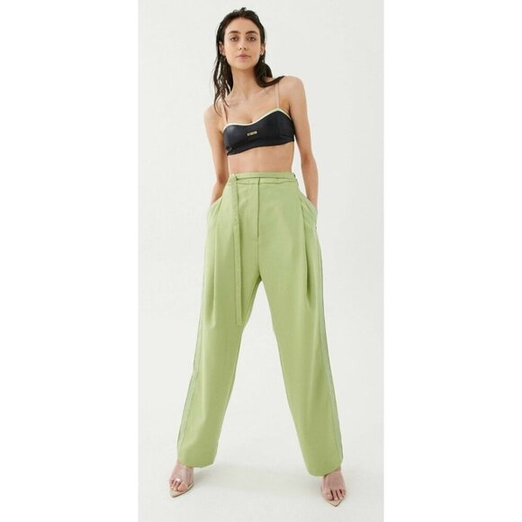 NWT P.E Nation Jump Pass Trouser Pant Green Tarragon-sz XL - Picture 1 of 12